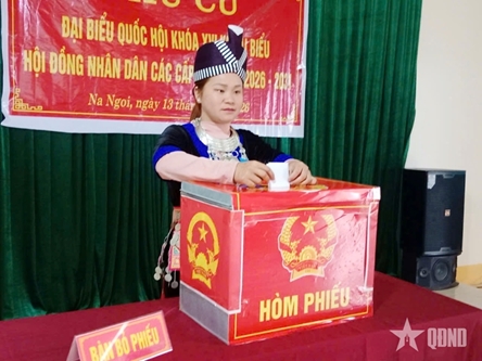 Voters in mountainous, border and island areas enthusiastically join early voting